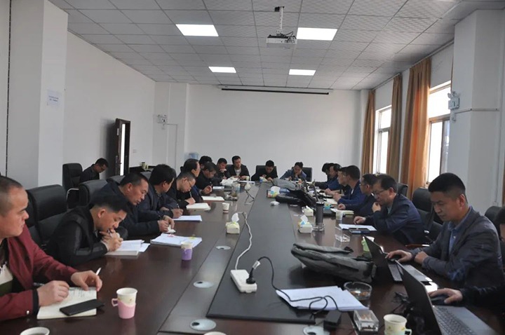 云煤（008PG国际）集团煤矿清静巡查第二督导组到陆东煤矿开展清静生产标准化治理系统建设初审验收