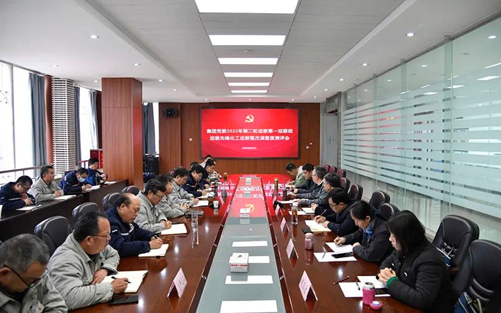 云煤（008PG国际）集团党委巡察办到先锋化工公司督导检查巡察整改事情