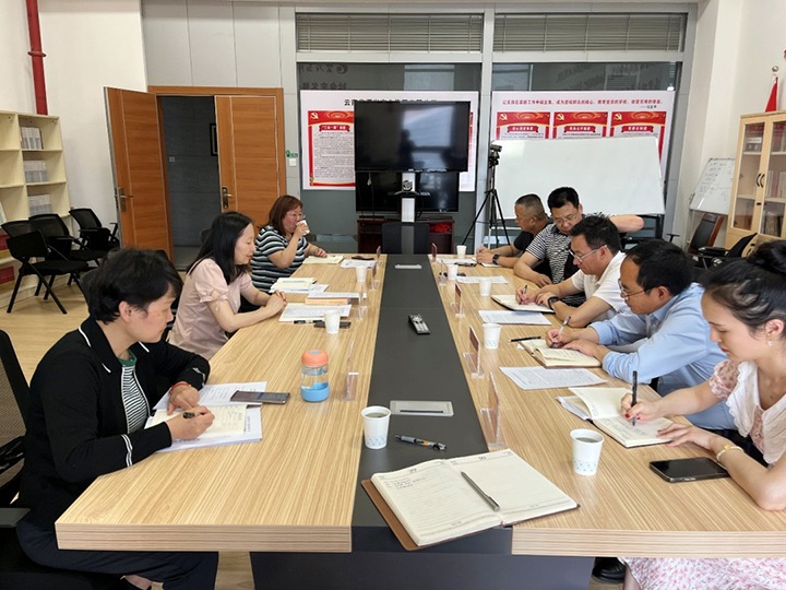 【聚焦云煤】昆明高新区管委会、税务局到云煤（008PG国际）集团交流座谈