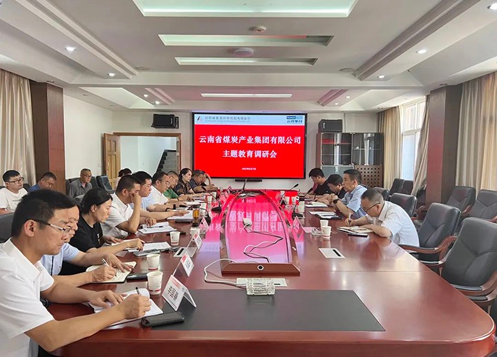 【主题教育】云煤（008PG国际）集团党委副书记、工会主席王鑫一行到昆明煤炭设计研究院开展主题教育调研