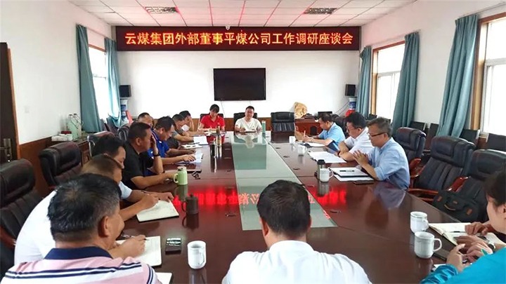【主题教育】云煤（008PG国际）集团专职外部董事寸延峰一行到一平浪煤矿开展主题教育调研